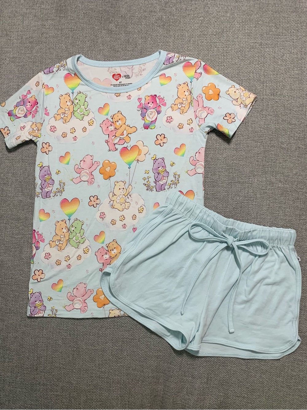 Birdie Bean 6t care bear bamboo play set